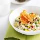 Classic risotto with vegetables and soy sauce