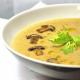Cheese soup recipe with melted cheese and mushrooms and chicken Cheese soup with mushrooms and chicken