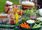 Menu for an outdoor picnic and a list of what to take with you from food