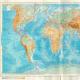 Mapa mundial com medida de grau