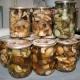 Processing, storage of mushrooms at home